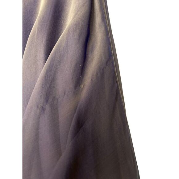 Badgley Mischka Dress Size 4 Lavender 100% Silk Irridescent Chiffon Cocktail - Picture 12 of 15